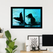 Mermaid Print (Thuiskantoor)