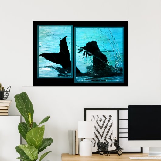 Mermaid Print (Thuiskantoor)
