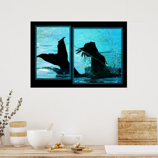 Mermaid Print (Keuken)