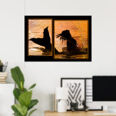 Mermaid Print (Thuiskantoor)