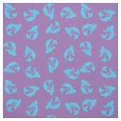 Mermaid Print Fabric Blue en Paars Stof (Swatch)