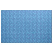 Mermaid Print Fabric Blue Stof (Yard (91,4 cm))