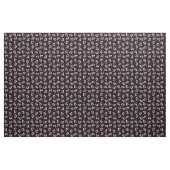 Mermaid Print Fabric Pink en Black Stof (Yard (91,4 cm))