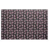 Mermaid Print Fabric Pink en Black Stof (Fat Quarter)