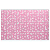 Mermaid Print Fabric Pink en White Stof (Fat Quarter)
