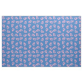 Mermaid Print Fabric Roze en Blauw Stof (Fat Quarter)