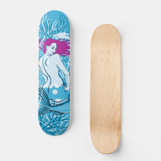 Mermaid Pro Skateboard (Voorkant)