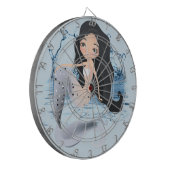 Mermaid ProfilesInk Dart Board Dartbord (Voorkant Links)