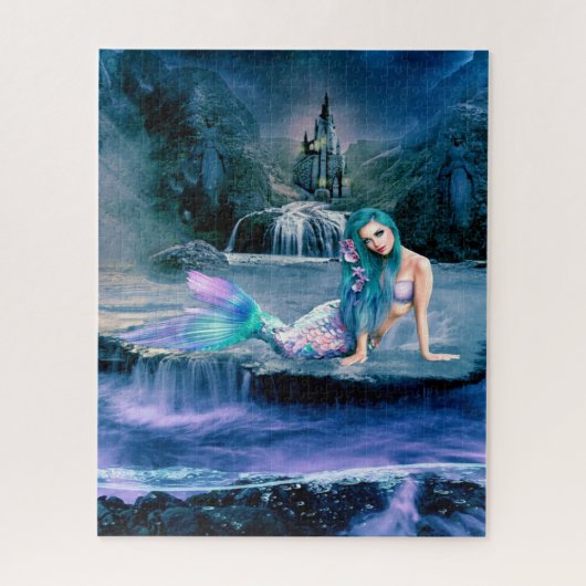 Mermaid Puzzle, 16 x 20 inch, 520 stuks Legpuzzel (Verticaal)