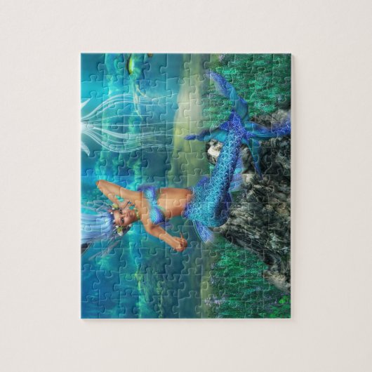 Mermaid Puzzle Legpuzzel (Verticaal)