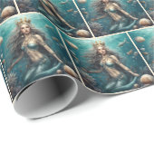 Mermaid Queen Cadeaupapier (Rol Hoek)