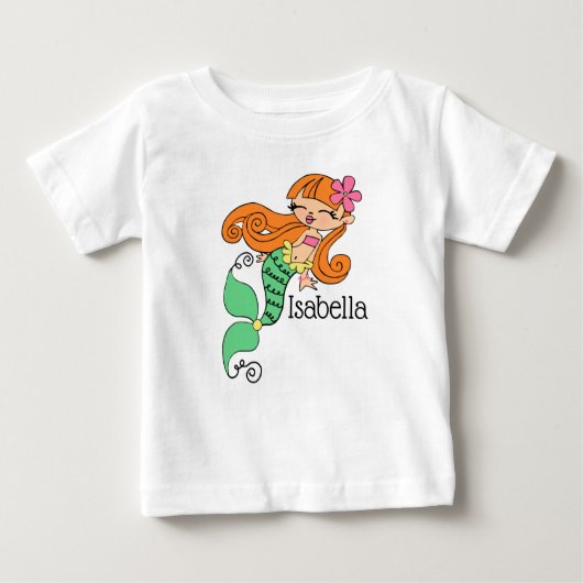 Mermaid Redhead T-Shirt (Voorkant)