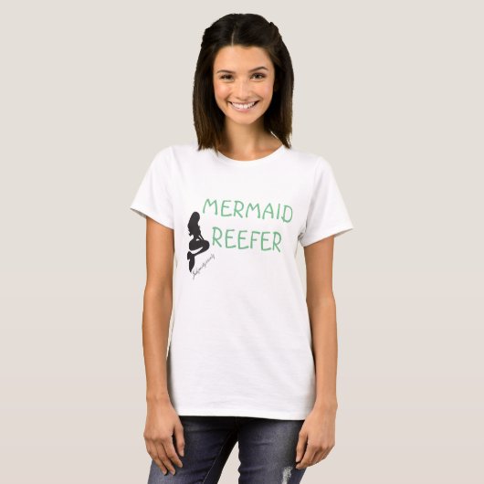 Mermaid reefer blouse t-shirt (Voorkant volledig)