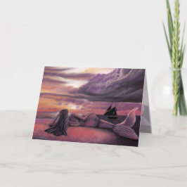 Mermaid Rendezvous Wenskaart Kaart