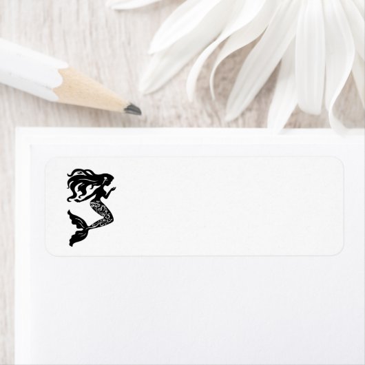 Mermaid Return Address Labels (Insitu)