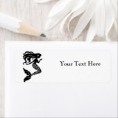 Mermaid Return Address Labels (Insitu)