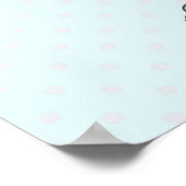 Mermaid Riding a Dolphin under the Zee Birthday Poster (Hoek)