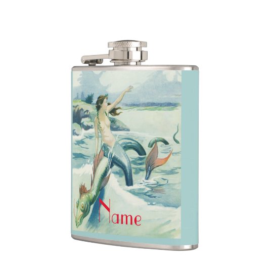 Mermaid Riding Zee Serpent Thunder_Cove Heupfles (Links)