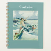 Mermaid Riding Zee Serpent Thunder_Cove Planner (Voorkant)