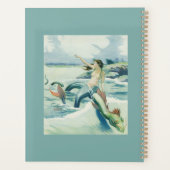 Mermaid Riding Zee Serpent Thunder_Cove Planner (Achterkant)