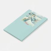 Mermaid Riding Zee Serpent Thunder_Cove Post-it® Notes (Schuin)