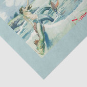 Mermaid Riding Zee Serpent Thunder_Cove Tissuepapier (Detail)