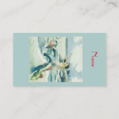 Mermaid Riding Zee Serpent Thunder_Cove Visitekaartje (Achterkant)