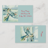 Mermaid Riding Zee Serpent Thunder_Cove Visitekaartje (Voorkant / Achterkant)