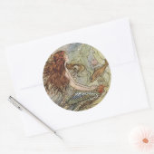 Mermaid Ronde Sticker (Envelop)