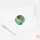 Mermaid Ronde Sticker (Envelop)