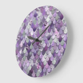 Mermaid Room Decor Paars Grote Klok (Hoek)