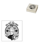 Mermaid Rubberstempel (Gestempeld)