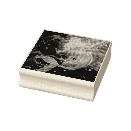 Mermaid Rubberstempel (Stempel)