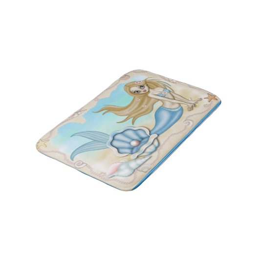 Mermaid Rug Mat Home Decor (Gekanteld)