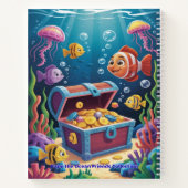 Mermaid’s Notebook – Cute Kids School Notebook Notitieboek (Achterkant)