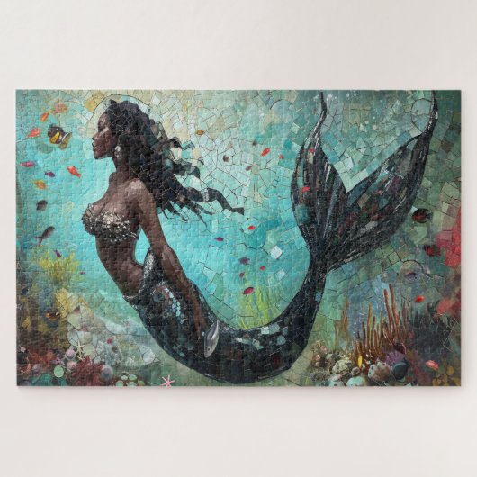 Mermaid’s Shimmering Zee Dance Legpuzzel (Horizontaal)