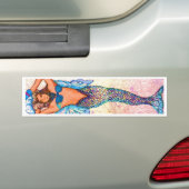 "Mermaid Sable" cricketDiane Art & Design Bumpersticker (Op auto)