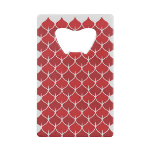 Mermaid Scale Creditkaart Flessenopener