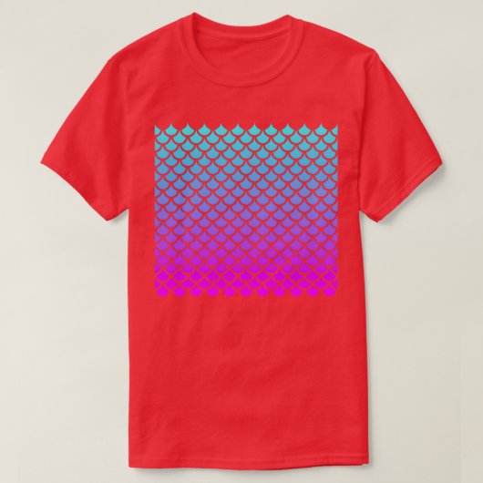 Mermaid Scale T-shirt (Design voorkant)
