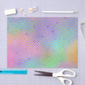 Mermaid Scales Birthday Party Gold Pastel Tissuepapier (Craft)