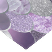 Mermaid Scales Birthday Party Tablecloth Paars Tafelkleed (Gekanteld)