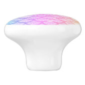 Mermaid Scales Ceramic Cabinet Knob Keramische Knop (Zijkant)