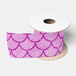 Mermaid Scales Design Satijnen Lint