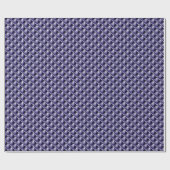 Mermaid Scales Dragon Skin Blue Navy Metallic Cadeaupapier (Vlak)