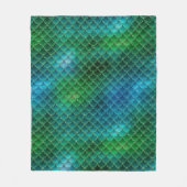Mermaid Scales Fleece Deken (Voorkant)