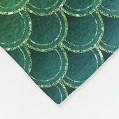 Mermaid Scales Fleece Deken (Hoek)