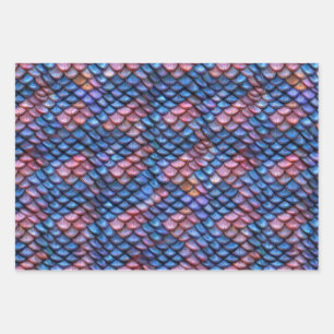 Mermaid Scales Inpakpapier Vel
