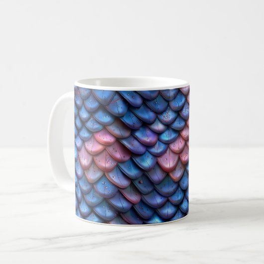 Mermaid Scales Koffiemok (Voorkant links)
