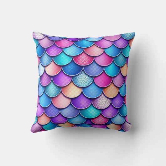 mermaid scales kussen (Achterkant)