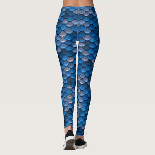 Mermaid Scales Leggings (Achterkant)